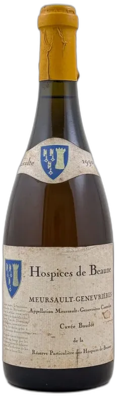 illustration du vin Meursault Premier Cru Genevrières Cuvée Baudot