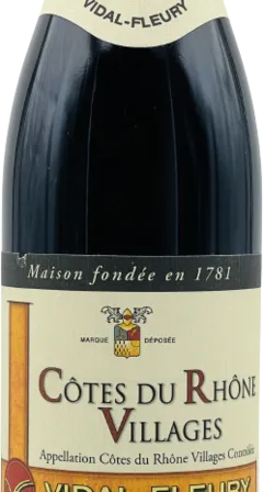 photo du vin Domaine Vidal-Fleury