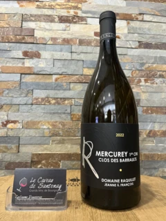 photo Magnum Mercurey 1er Cru Clos des Barraults Blanc 2022 Domaine François Raquillet