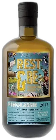 photo du vin Scotch Tourbé Rest & be Thankful 5 Ans 2017 Finglassie Small Batch Sherry Finish Single Malt