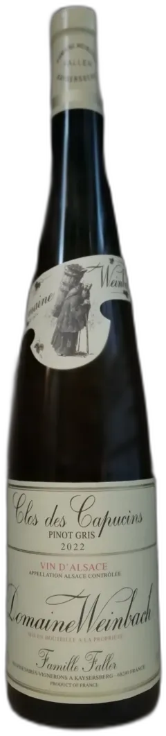 illustration du vin Weinbach Pinot Gris Clos des Capucins 2022