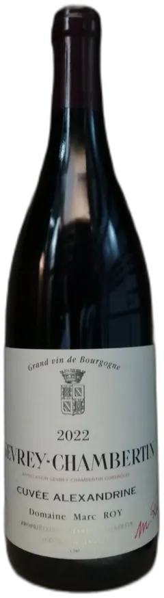 photo du vin Roy Marc Gevrey Chambertin Cuvée Alexandrine 2022
