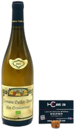 capture du vin Macon-Cruzillé 2022 Blanc les Genévrières Domaine Guillot Broux