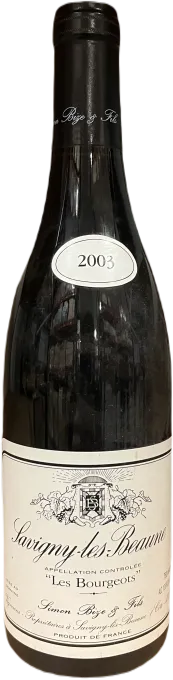 photo Domaine Simon Bize 2003