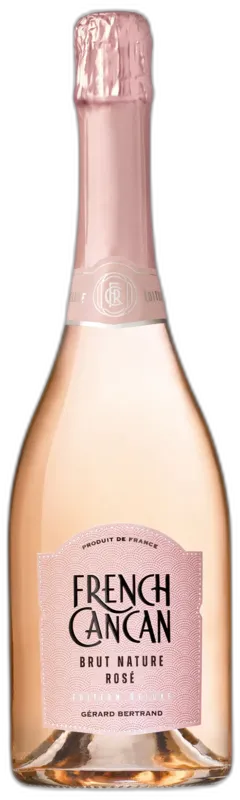 vue du vin French Cancan Brut Rosã© Bio