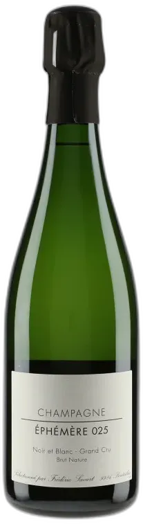 photo Ephémère 025 Noir et Blanc Grand Cru Brut Nature