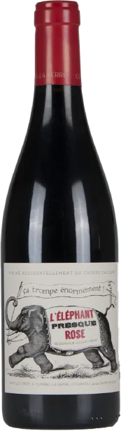 photo du vin l'Eléphant Presque Rose