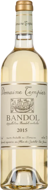 photos du vin Bandol Blanc Domaine Tempier