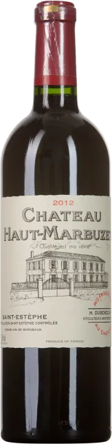 illustration du vin Château Haut Marbuzet