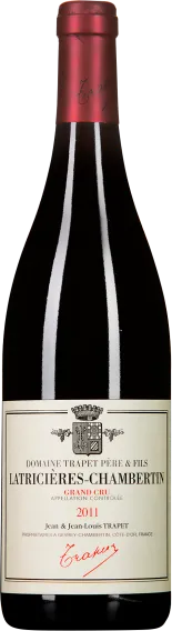 capture du vin Latricières Chambertin Grand Cru Rouge Domaine Trapet