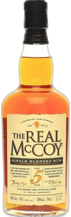 photo The Real mc Coy Rum 5 Ans