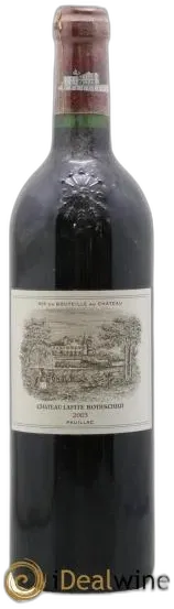 photo du vin Lafite Rothschild