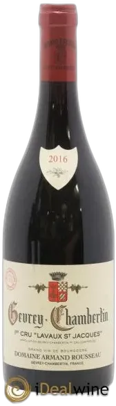 photo du vin Lavaux Saint Jacques