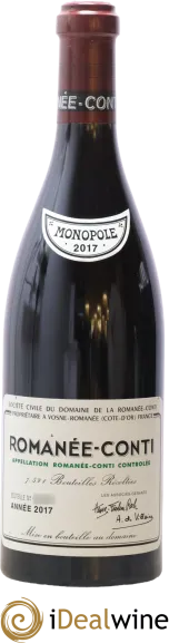 illustration du vin Romanee Conti Domaine de la Romanee Conti