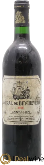 image du vin Amiral de Beychevelle