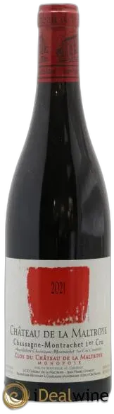 vue du vin Clos du Château de la Maltroye