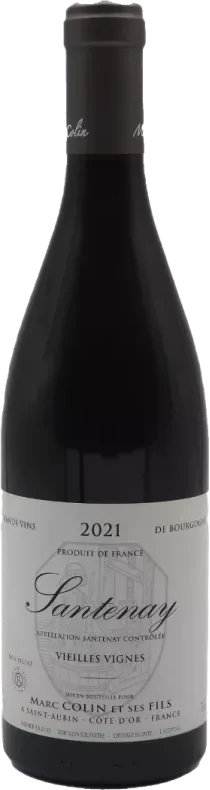 photo Domaine Marc Colin et Fils Santenay Vieilles Vignes 2021