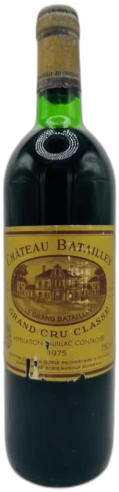 capture du vin Batailley
