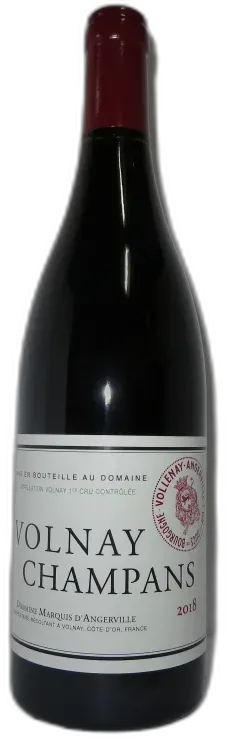 vue du vin Volnay Champans 1er Cru