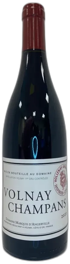 vue du vin Volnay Champans 1er Cru