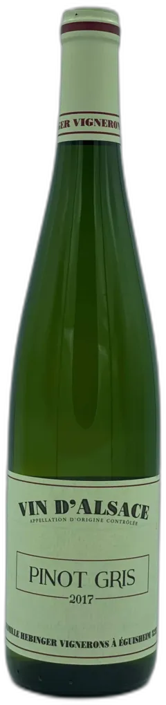 image du vin Blanc Pinot Gris Hebinger Aop Vin d’Alsace
