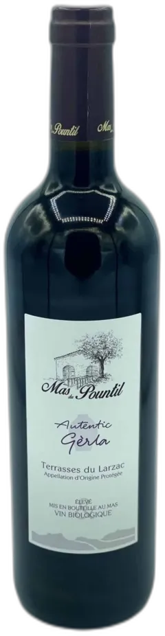photo du vin Rouge Authentique Gèrla Pountil Aop Terrasses du Larzac