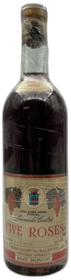 image du vin Salice Salentino Doc Brut "Five Roses Negroamaro Metodo Classico" Leone de Castris