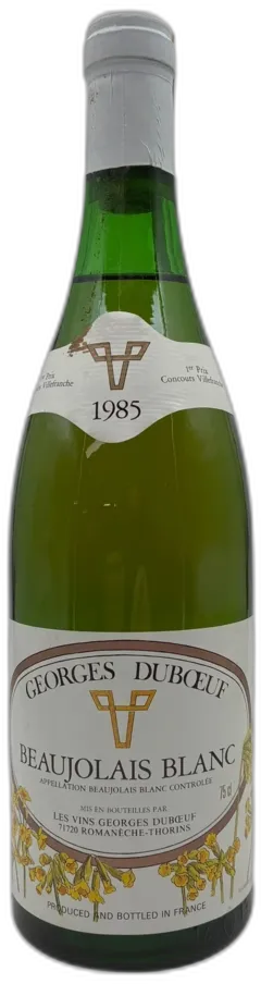 capture du vin Beaujolais Blanc Georges Duboeuf