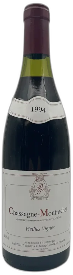 photo du vin Paul Pillot Chassagne Montrachet Vieilles Vignes Rouge