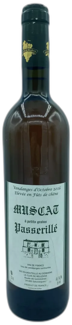 photo Blanc Muscat Petit Grain Passerillé Bellevue Vdf