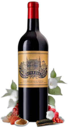 vue du vin Alter Ego de Palmer