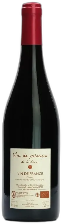 photos du vin Vin de Pétanque Mas de Libian 2023