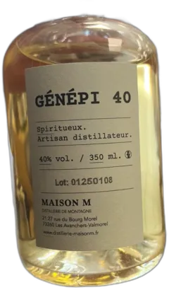 image du vin Génépi 40 de Montagne