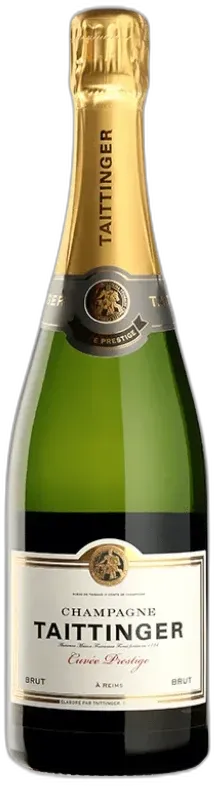 illustration du vin Champagne Taittinger Prestige 2 Flutes