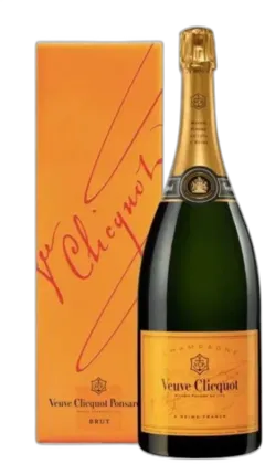 vue du vin Veuve Clicquot Brut Carte Jaune Seau à Par Yinka Ilori