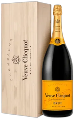 vue du vin Veuve Clicquot Brut Carte Jaune Seau à Par Yinka Ilori