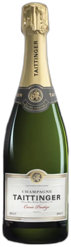 illustration du vin Champagne Taittinger Prestige 2 Flutes