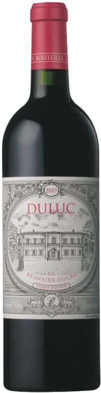 photo Duluc de Branaire Ducru 2019 Second Vin du Château Branaire Ducru Aoc Saint Julien