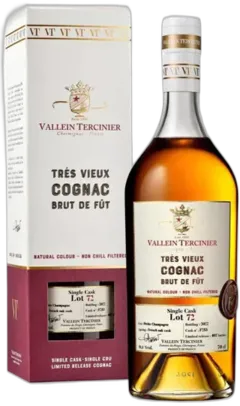 photo du vin Vallein Tercinier Lot 72 Single Cask