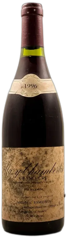 photo du vin Frederic Esmonin Mazy Chambertin 1996