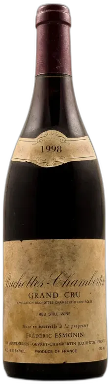 photo du vin Frederic Esmonin Ruchottes Chambertin 1998