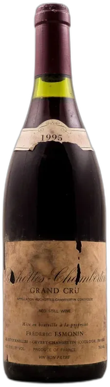 photos du vin Frederic Esmonin Ruchottes Chambertin 1995