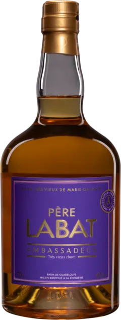 image du vin Père Labat Rhum Vieux Agricole de Guadeloupe "Ambassadeur" Brun