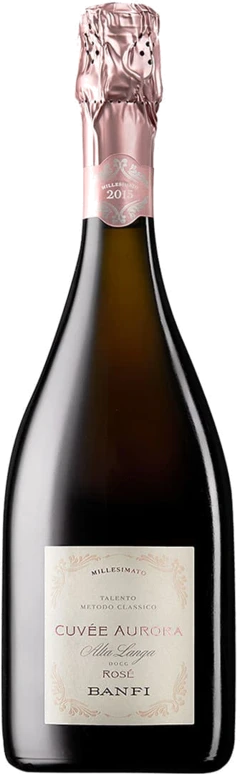 photo Alta Langa Docg Extra Brut Cuvã©e Aurora Rosã© Banfi 2020