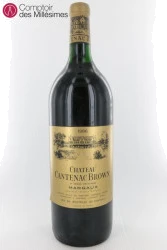 photo Chateau Cantenac Brown 1986 en Magnum