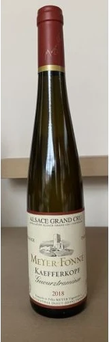 photo Gewurztraminer Grand Cru Kaefferkopf Vendange Tardive 2018 Meyer-Fonné