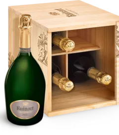 illustration du vin Duo Champagne r de Ruinart Brut