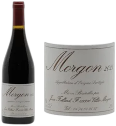 photos du vin Morgon Foillard Jean