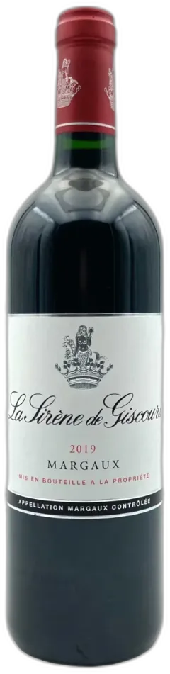 image du vin la Sirène de Giscours - Second Vin du Château Giscours
