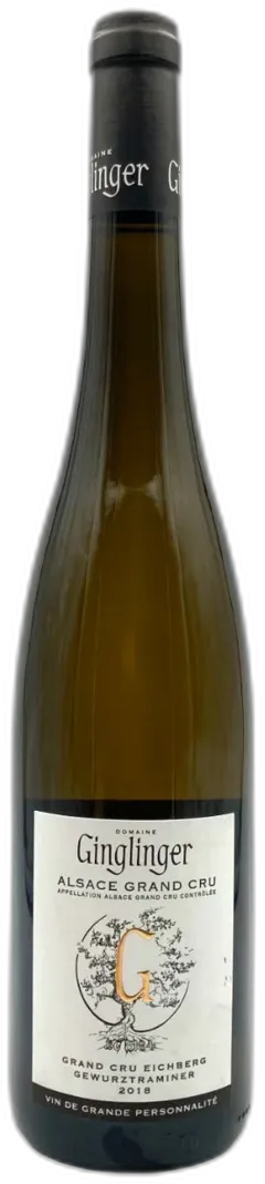 photo du vin Gewurztraminer Grand Cru Eichberg Domaine Ginglinger